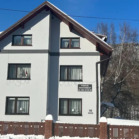 Mysliwska 98 Przy Kolejce Na Skrzyczne ,Apartament Z Tarasem , Studio ,Duzy Pokoj Apartment Szczyrk