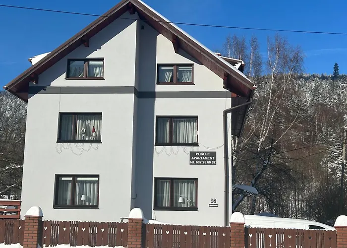 Z Tarasem Przy Kolejce Na Skrzyczne 100 Metrow Do Kolejki Mysliwska 98 Apartmán Szczyrk